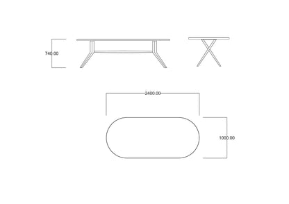 Lecce - Dining Table