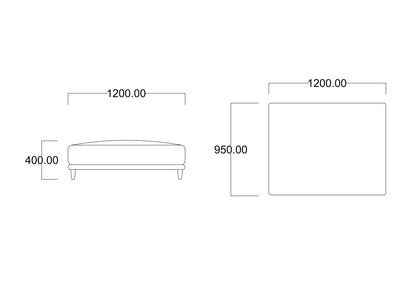 Porto Cervo - Outdoor 2 Seater Sofa