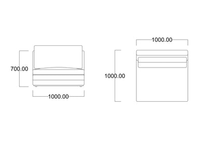 Milano - 2 Seater Sofa