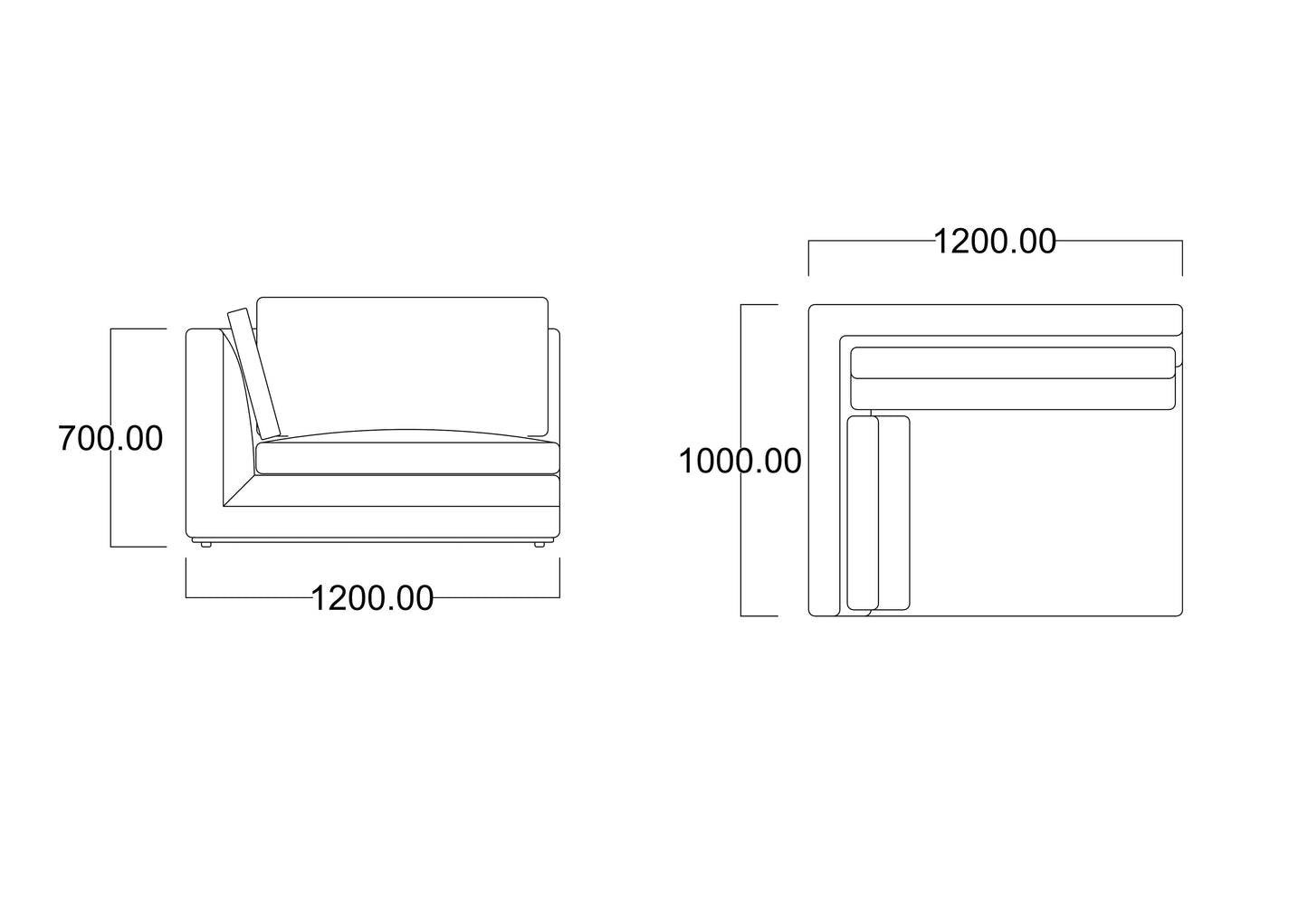 Milano - 2 Seater Sofa